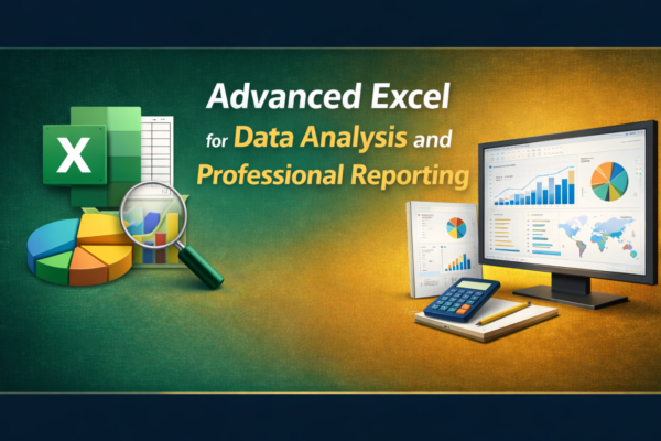 Advanced Excel for Data Analysis and Professional Reporting