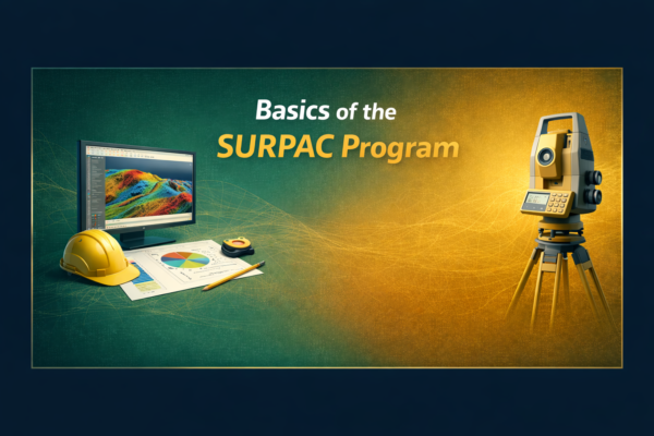 Basics of the SURPAC program
