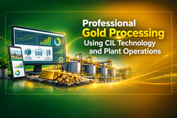 Professional Gold Processing Using CIL Technology and Plant Operations